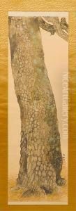 A Large Gnarled Pine Tree Trunk by Haruki Nanmei