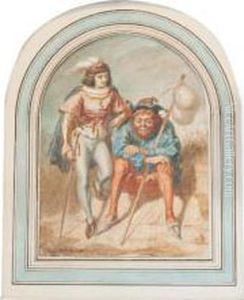 Le Bouffon by Celestin Francois Nanteuil