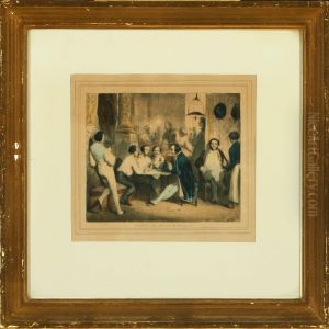 L'estaminet by Celestin Francois Nanteuil