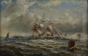 Running Down The Firth Of Clyde by George Alexander Napier