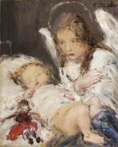 Guardian Angel by Aurel Naray