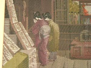 Inside Kanzeon Temple, Asakusa by Eisho Narazaki