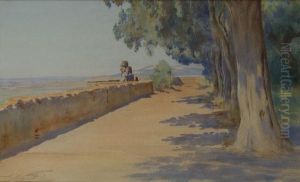 Tivoli, Veduta Di Un Viale Alberato A Villa D"" Este by Enrico Nardi