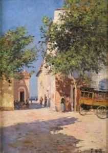Ruelle Animee A Toulon by Francois Nardi