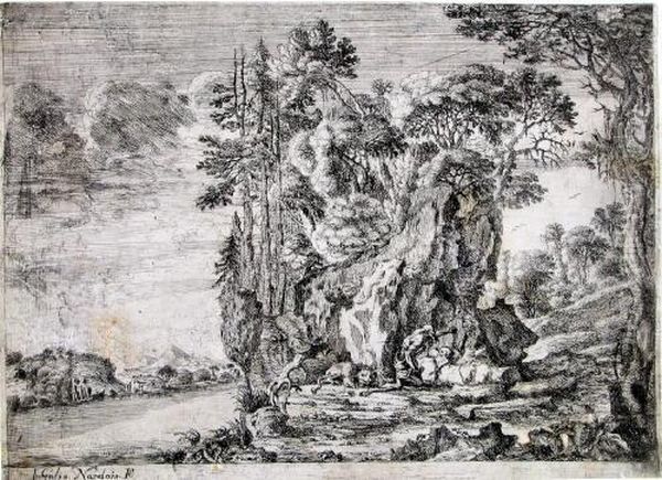 Landschaft Mit Dem
Heiligen Hieronymus - view 1