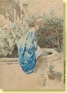 Jeune Femme A La Fontaine Jeune Femme A La Fontaine