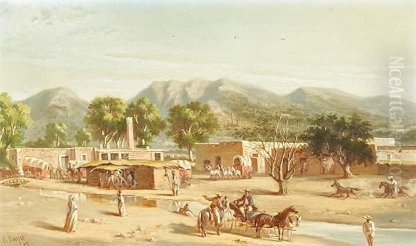 Daily Life In Old Sonora, 1873. - view 1