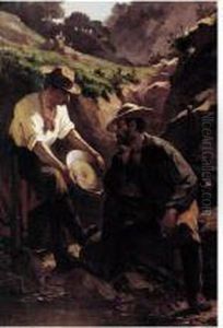 Two Miners by Ernest Narjot