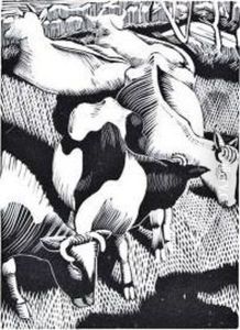 Twenty One Wood Engravings by John Nash