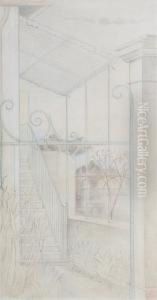The Verandah, Cagnes by Paul Nash