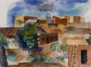 Acequia Madre Spring, Santa Fe by Willard Nash