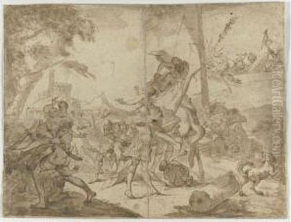 Il Ratto Delle Sabine (recto - Verso) - view 1
