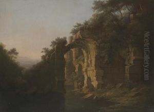 A Capriccio View Of The Colosseum Ruins