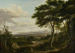 A Panoramic View Of Edinburgh From The West