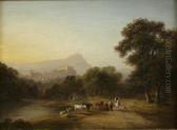 Distant View Of Stirling Castle, Ben Lomond In The Distance - view 1