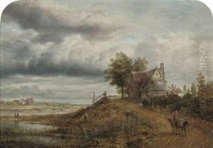A View In Hampshire by James Nasmyth