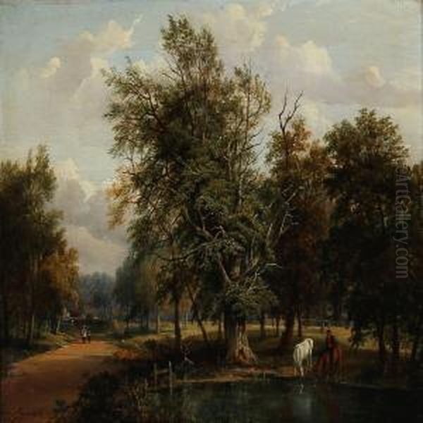 On Putney Heath, Surrey - view 1