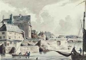 View Of The Port Of Stonehouse, Plymouth by John Claude Nattes