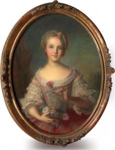 Portrait De Louise-marie De France by Jean-Baptiste Nattier