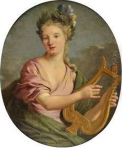 Jeune Femme A La Lyre