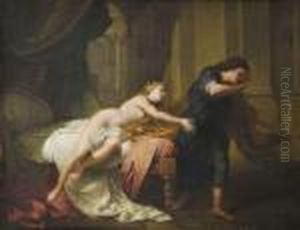 Joseph Sollicite Par La Femme De Putiphar by Jean-Baptiste Nattier