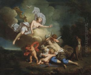 The Death Of Adonis by Jean-Baptiste Nattier