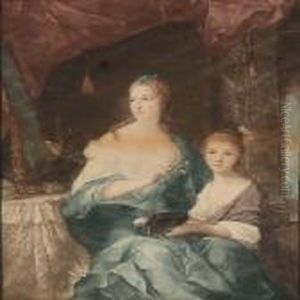 Comtesse Neuburg And Daughter