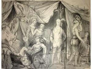 Coulisses D'un Cirque by Bernard Naudin