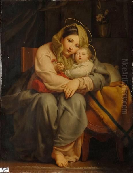 Vierge A L'enfant - view 1