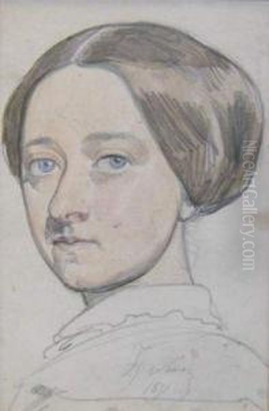 Tete De Jeunefemme. - view 1