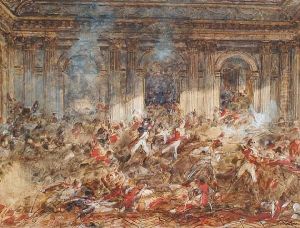 The Storming Of The Tuileries by Joseph Navlet