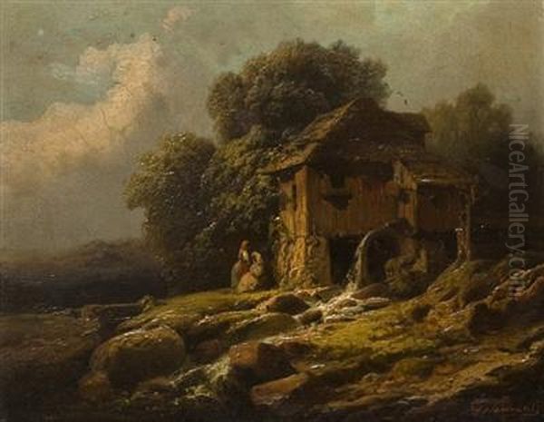 A Landscape With A Mill - view 1