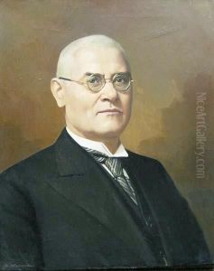Portret Hermana Wernera by Boleslaw Nawrocki