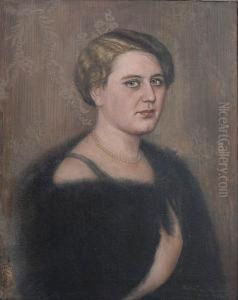 Portret Kobiety by Boleslaw Nawrocki