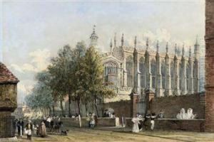 View Of Eton College Chapel, Windsor