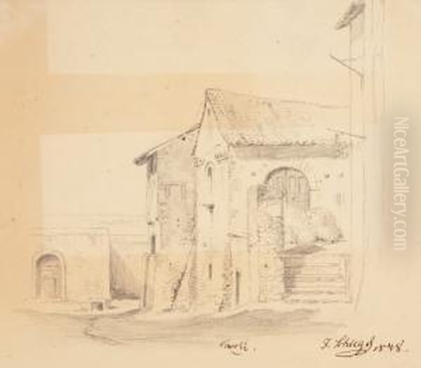 Italienische Landschaftsstudie - view 1
