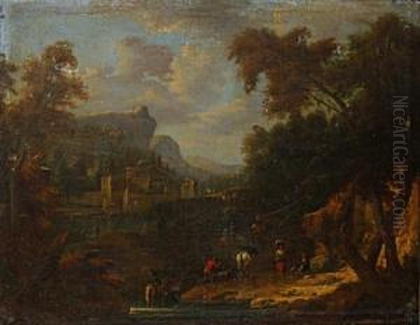 An Italianate Landscape - view 1