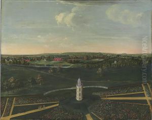 View Of Dogmersfield Park, Hampshire by Balthasar Nebot