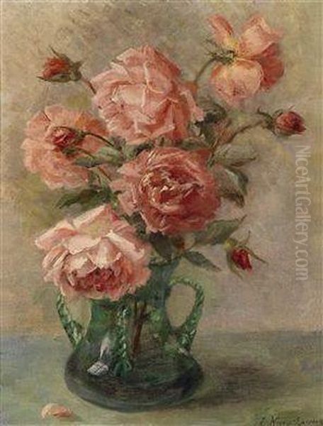 Roses In A Vase - view 1