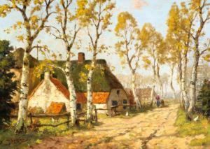 A Farm On A Country Road