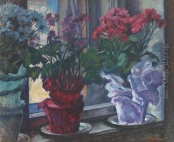 Flower Pots In The Window - view 1