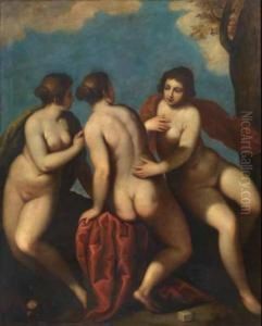 Le Tre Grazie by Jacopo Negretti