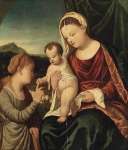 The Mystic Marriage Of Saint Catherine