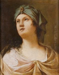 The Head Of A Sibyl by Il Boccia Girolamo Negri