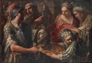 Salome Riceve La Testa Del Battista