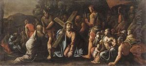 La Salita Al Calvario by Pietro Negri