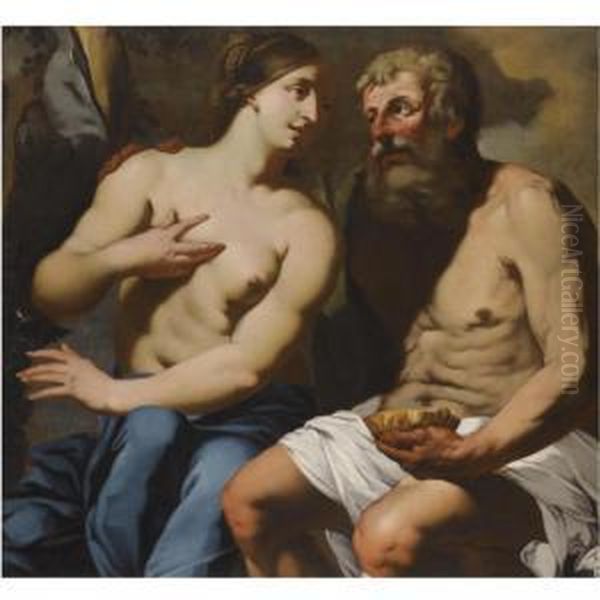 With One Of His Daughters - view 1