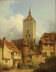 'der Weisse Thurm In Nurnberg'. by Michael Neher