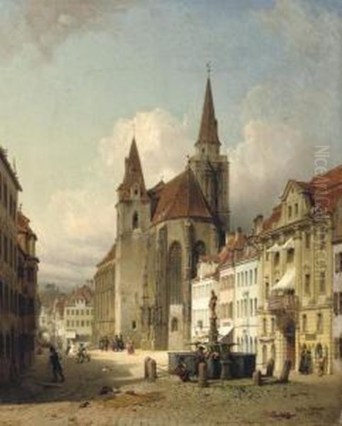 Markgrat Georg Well, Ansbach - view 1