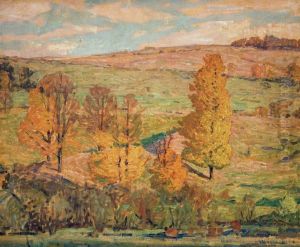 Autumn Landscape by Ernest Bruce Nelson